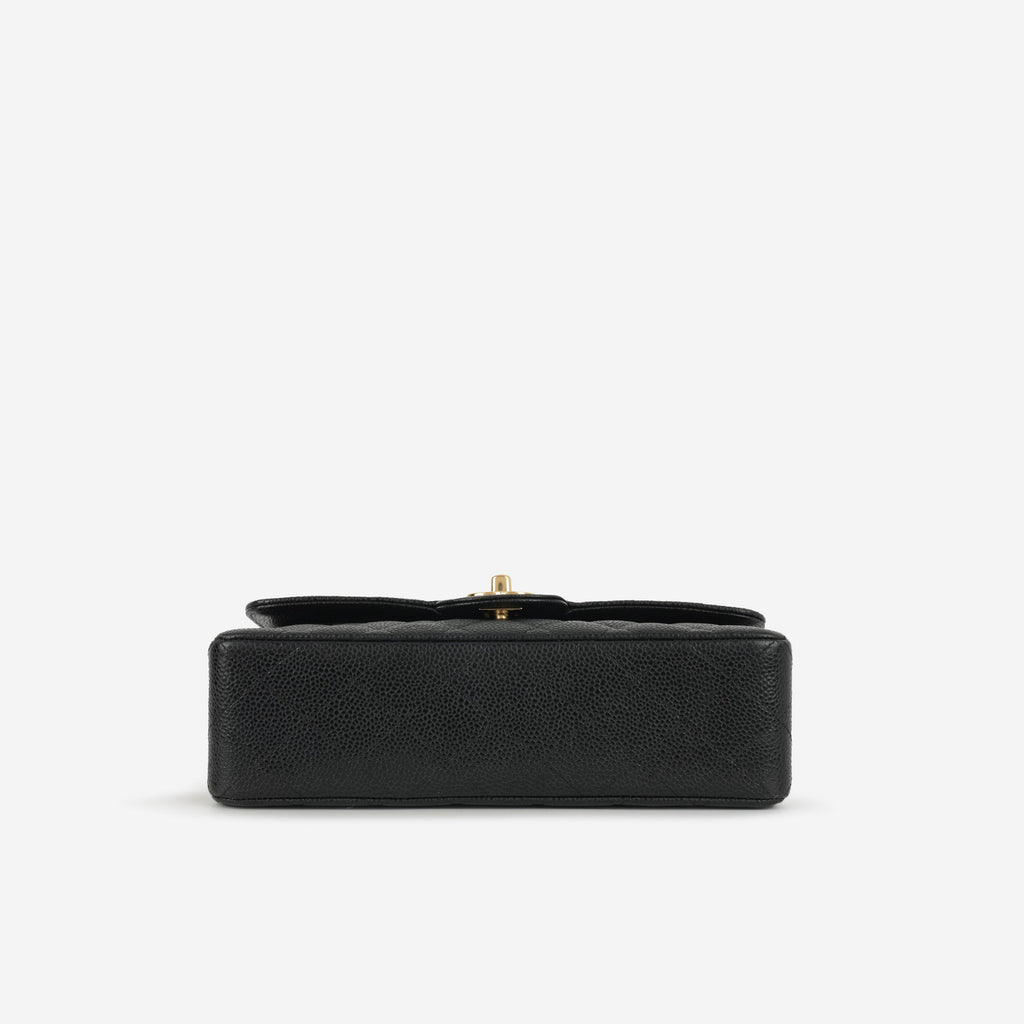 Chanel Small Classic Flap | Black Caviar | Gold Hardware