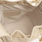 Chanel Medium 25 Hobo Bag - Beige Caviar | Gold Hardware