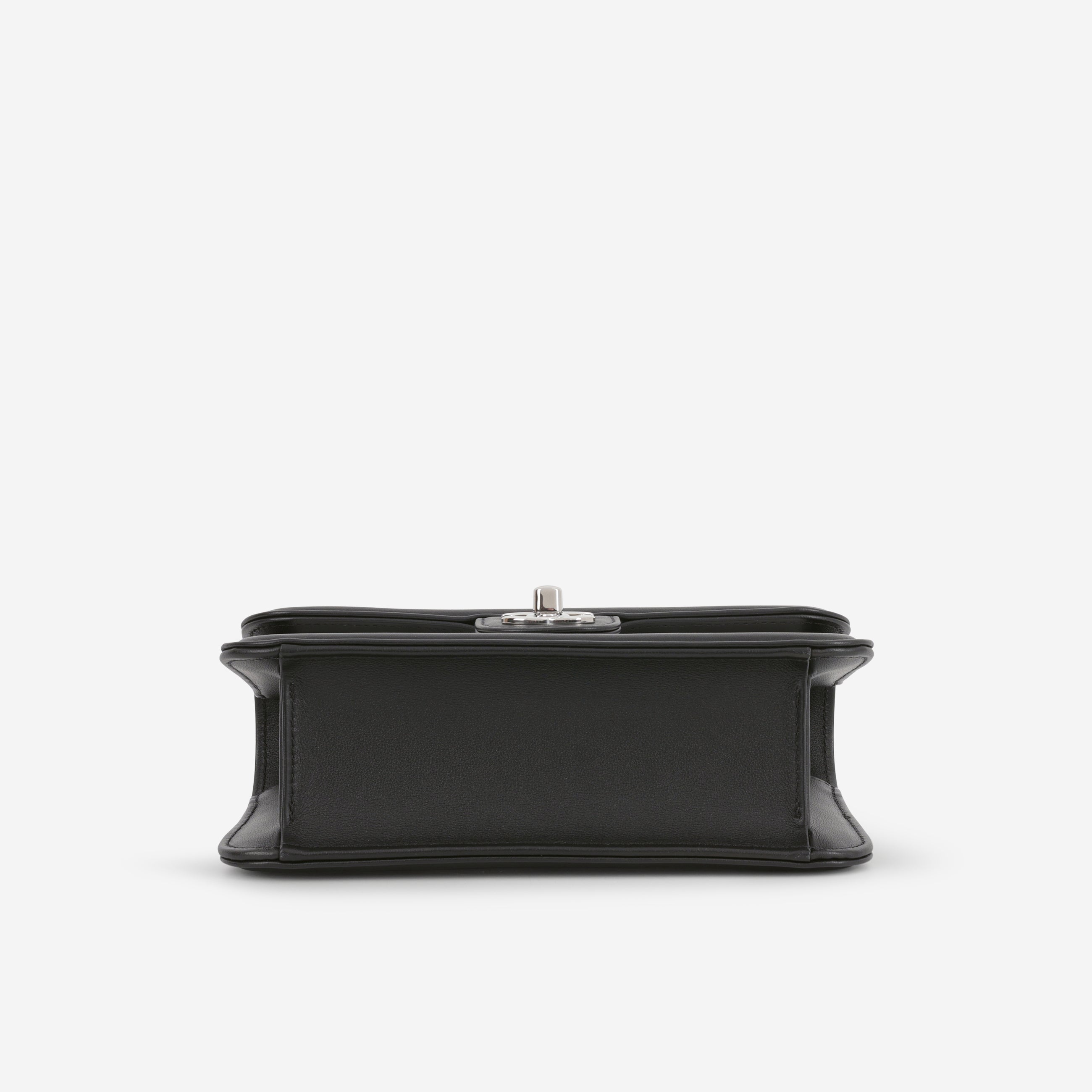 Chanel Cruise 2024/25 Mini Flap - Black & White | Silver Hardware