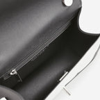 Chanel Cruise 2024/25 Mini Flap - Black & White | Silver Hardware