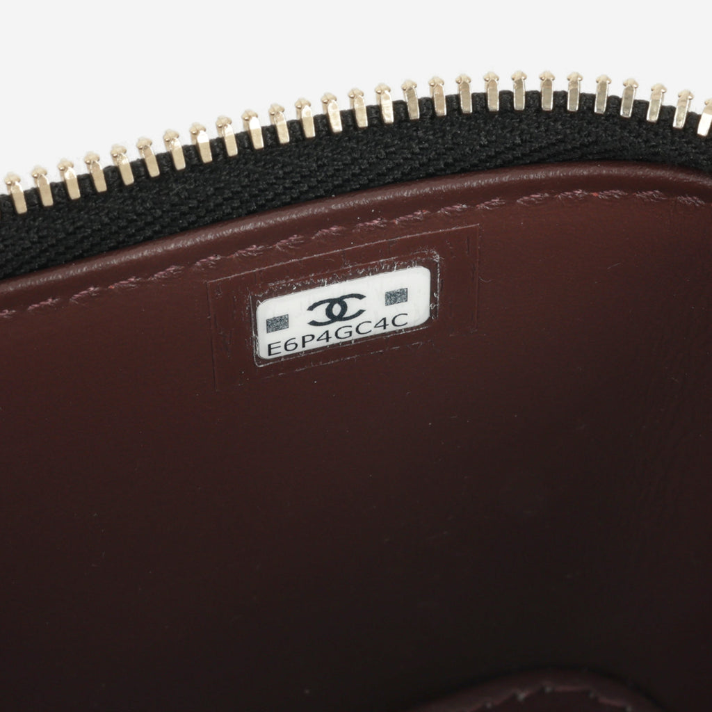 Chanel Small Vanity on Chain - Black Caviar | Champagne Gold Hardware