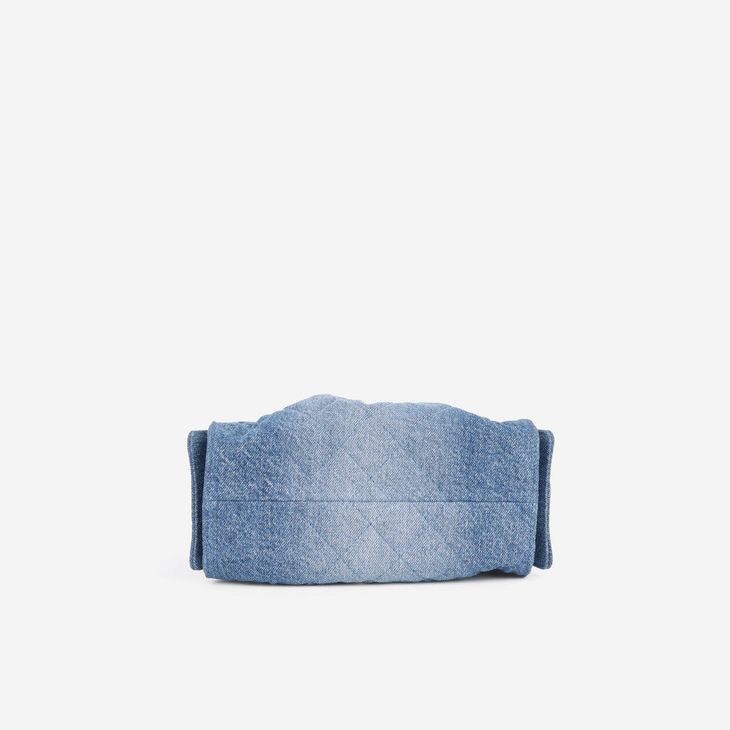 Chanel Mini 25 Hobo - Blue Washed Denim | Gold Hardware