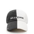 Balenciaga 50/50 Split Cap Hat - Size L
