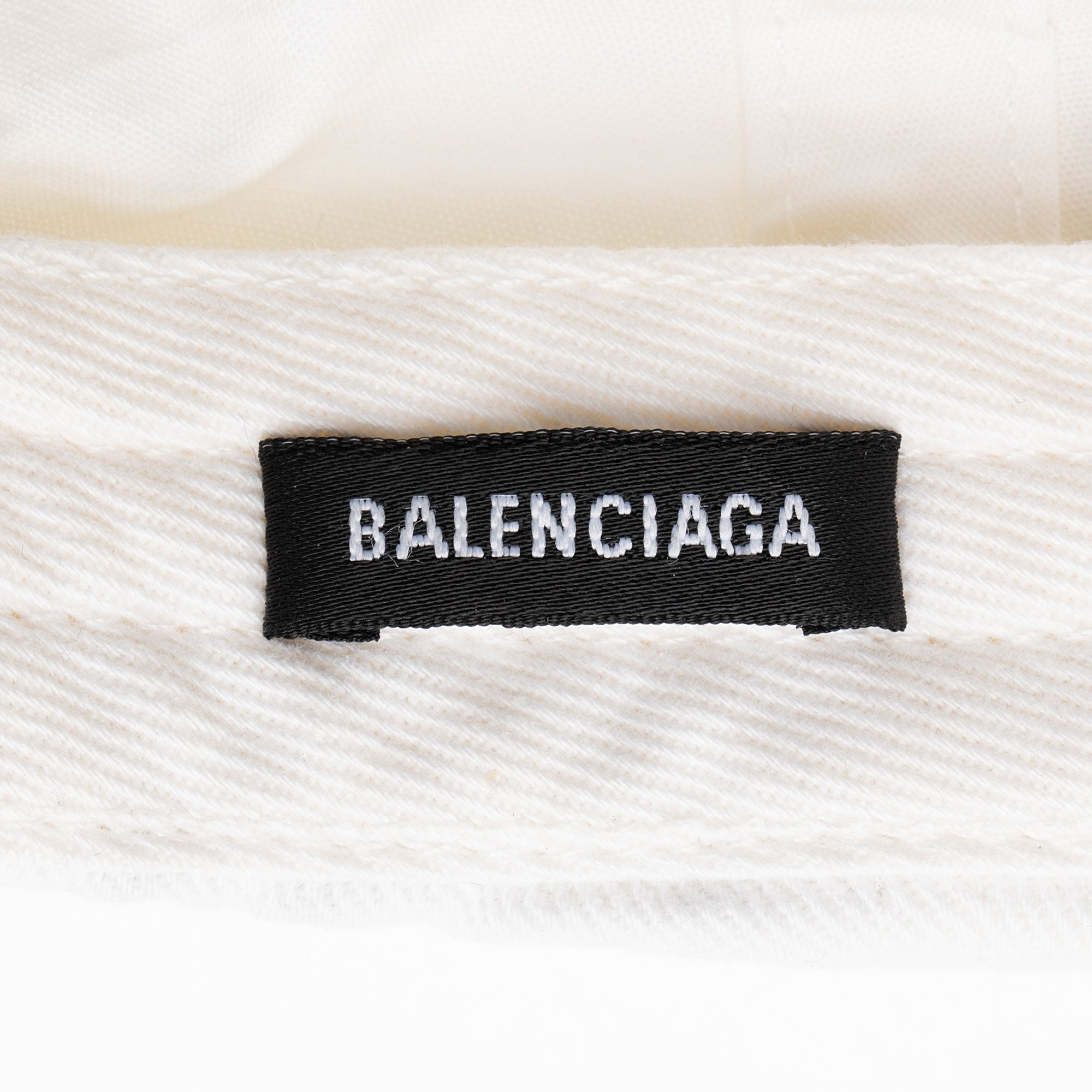 Balenciaga 50/50 Split Cap Hat - Size L