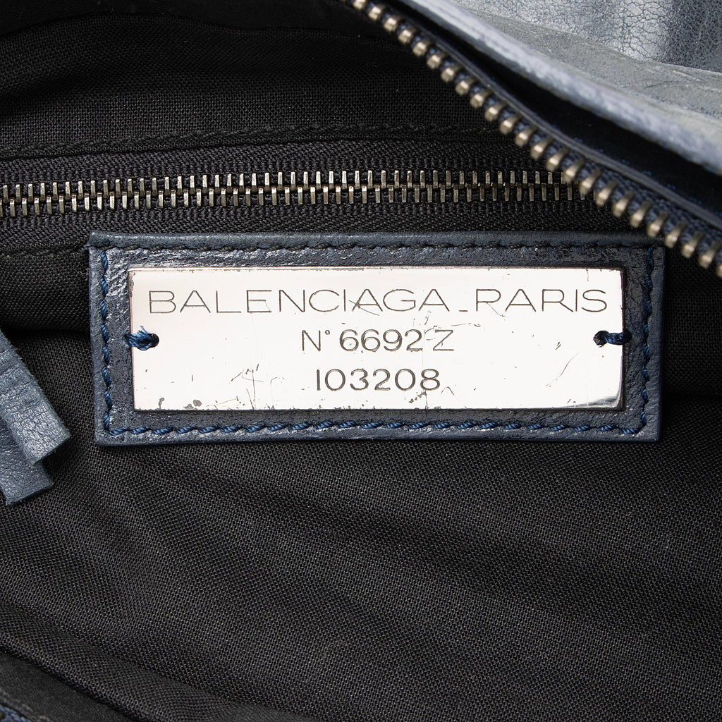 Balenciaga Agneau Arena Classic First Satchel (SHF-23197)