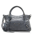 Balenciaga Agneau Arena Classic First Satchel (SHF-23197)