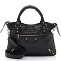 Balenciaga Agneau Arena Classic Town Satchel
