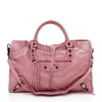 Balenciaga Agneau Classic City Satchel (SHF-17347)