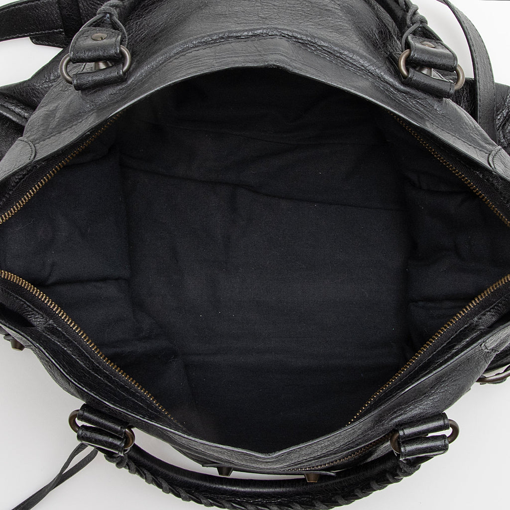 Balenciaga Agneau Classic City Satchel (SHF-22758)