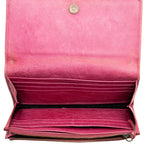 Balenciaga Agneau Motocross Classic Money Continental Wallet - FINAL SALE (SHF-18248)