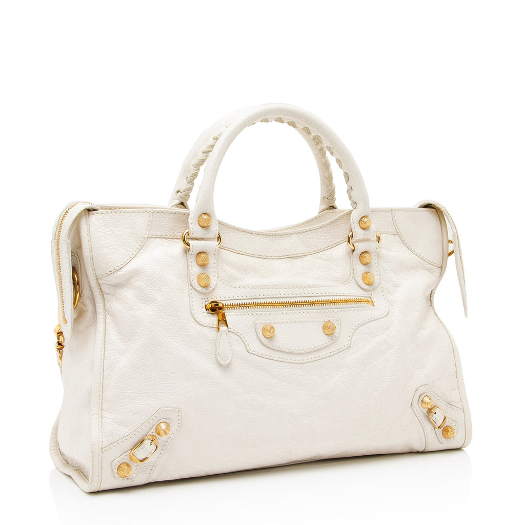 Balenciaga Agneau Giant 12 City Satchel - FINAL SALE (SHF-23628)