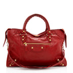 Balenciaga Agneau Giant 12 City Satchel (SHF-20898)