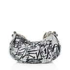 Balenciaga Agneau Graffiti Le Cagole Small Shoulder Bag (SHF-XUkN8C)