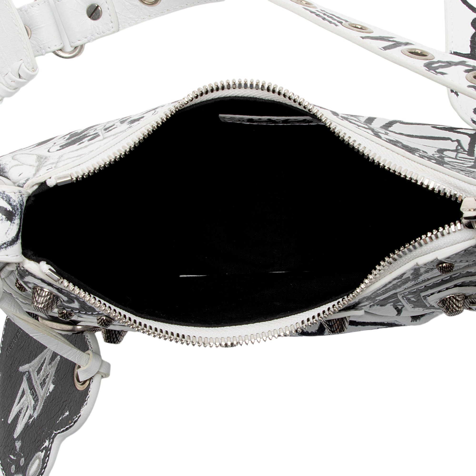 Balenciaga Agneau Graffiti Le Cagole Small Shoulder Bag (SHF-XUkN8C)
