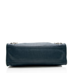 Balenciaga Agneau Metallic Edge City Satchel (SHF-17832)