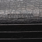 Balenciaga Agneau Motocross Classic Money Continental Wallet (SHF-22911)