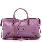 Balenciaga Agneau Part Time Satchel (SHF-UbBaEd)
