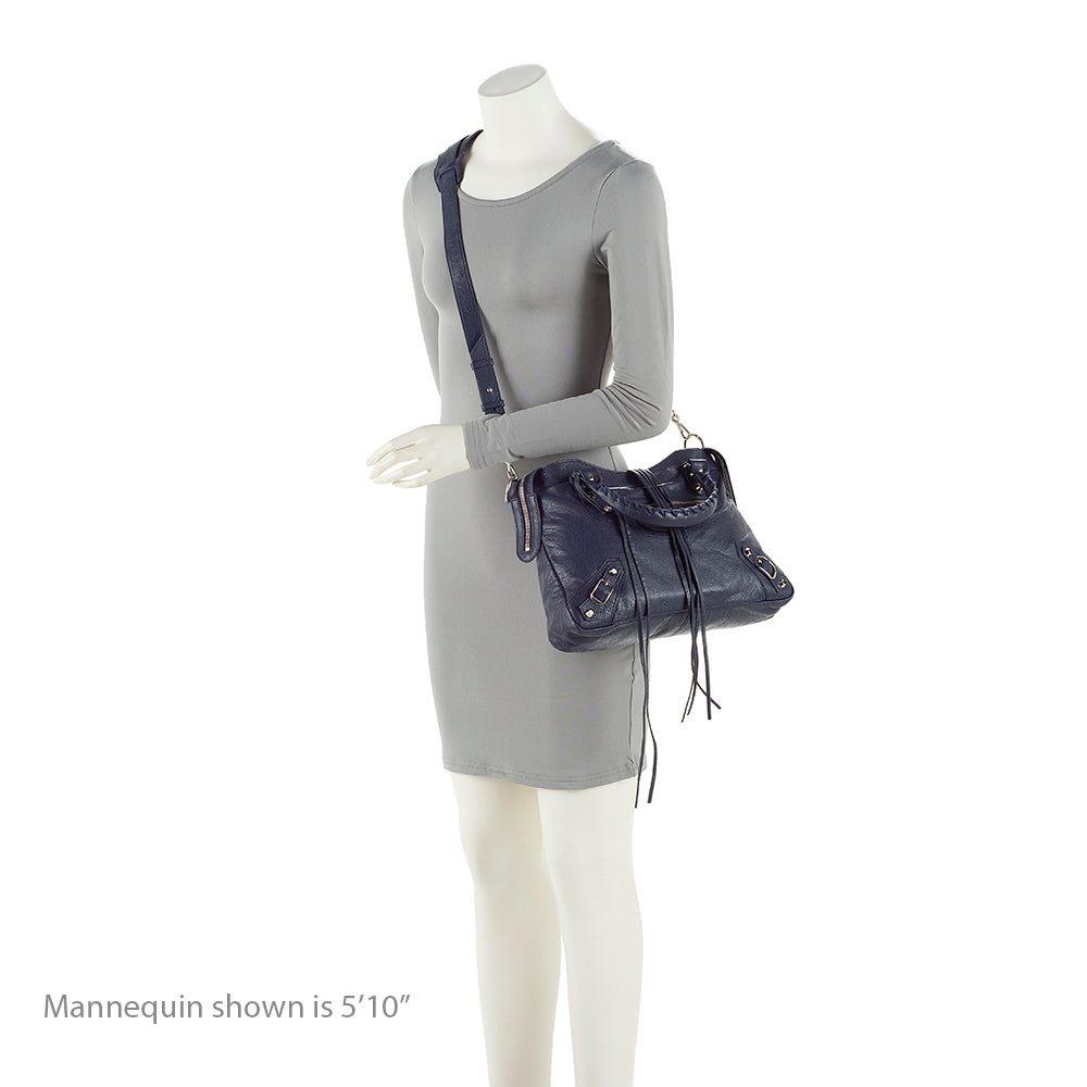 Balenciaga Agneau Arena Classic Town Satchel (SHF-20775)