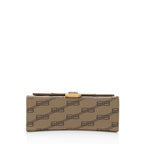 Balenciaga BB Monogram Canvas Hourglass XS Satchel