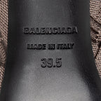 Balenciaga BB Monogram Canvas Knife Sock Boots - Size 9.5 / 39.5 (SHF-8nBulV)