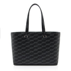 Balenciaga BB Monogram Canvas Signature E/W Medium Shopper Tote