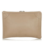Balenciaga Blackout Zip Leather Clutch Bag (SHG-37475)