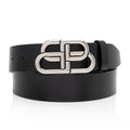 Balenciaga Calfskin BB Belt - Size 34 / 85 (SHF-BzcYCE)