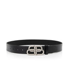 Balenciaga Calfskin BB Belt - Size 34 / 85 (SHF-BzcYCE)