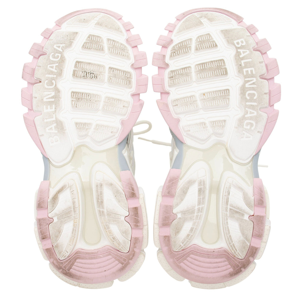 Balenciaga Calfskin Mesh Track 2 Sneakers - Size 10 / 40