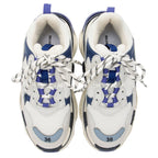 Balenciaga Calfskin Mesh Triple S Sneakers - Size 6 / 36