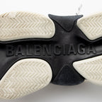 Balenciaga Calfskin Mesh Triple S Sneakers - Size 6 / 36