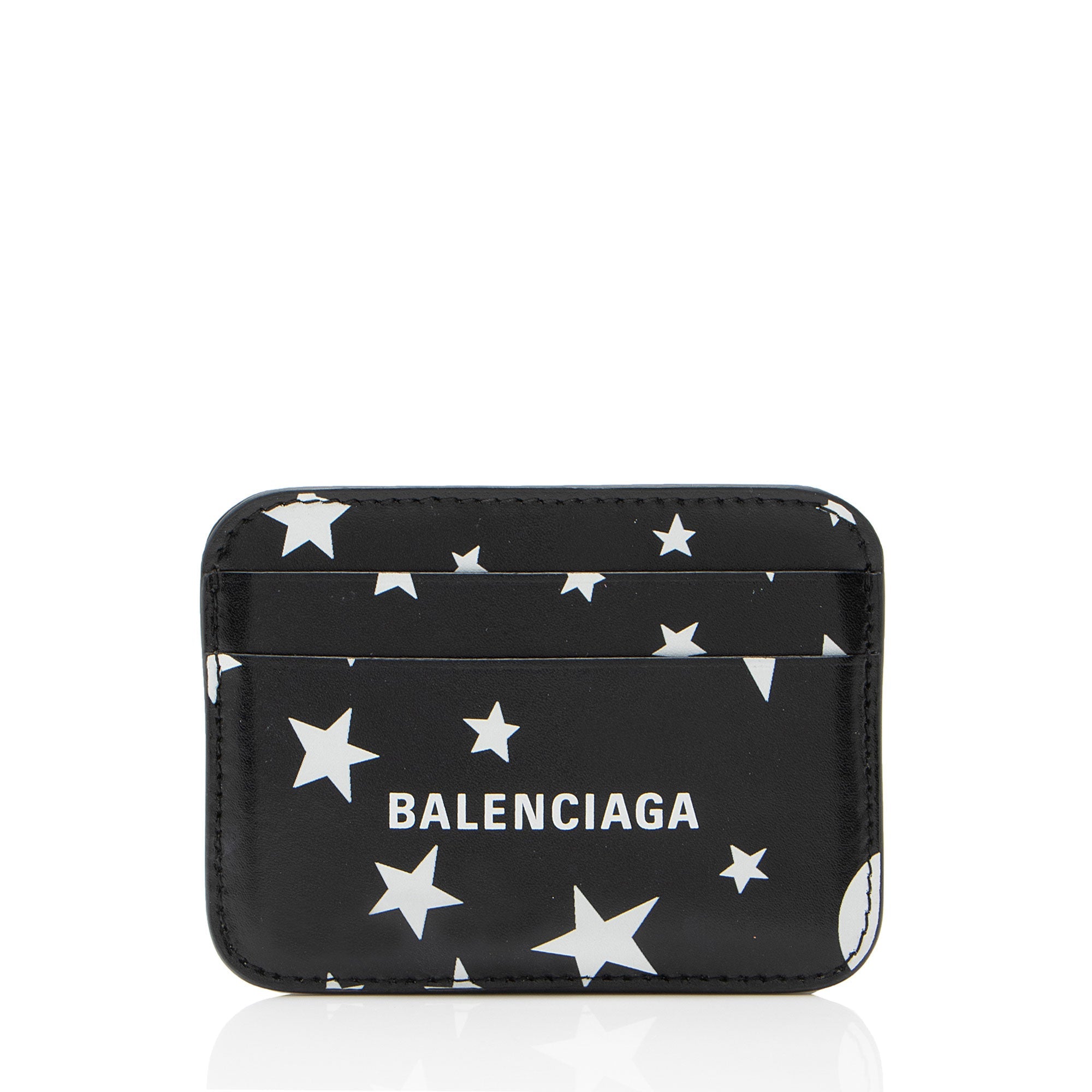 Balenciaga Calfskin Star Card Holder