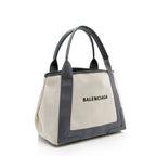 Balenciaga Canvas Logo Cabas Small Tote (SHF-Hb4Aah)