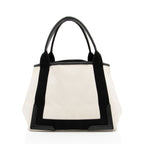 Balenciaga Canvas Logo Cabas Small Tote