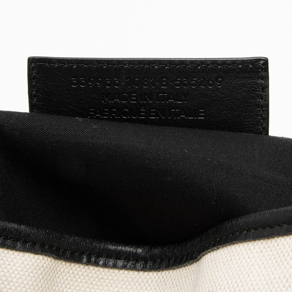 Balenciaga Canvas Logo Cabas Small Tote