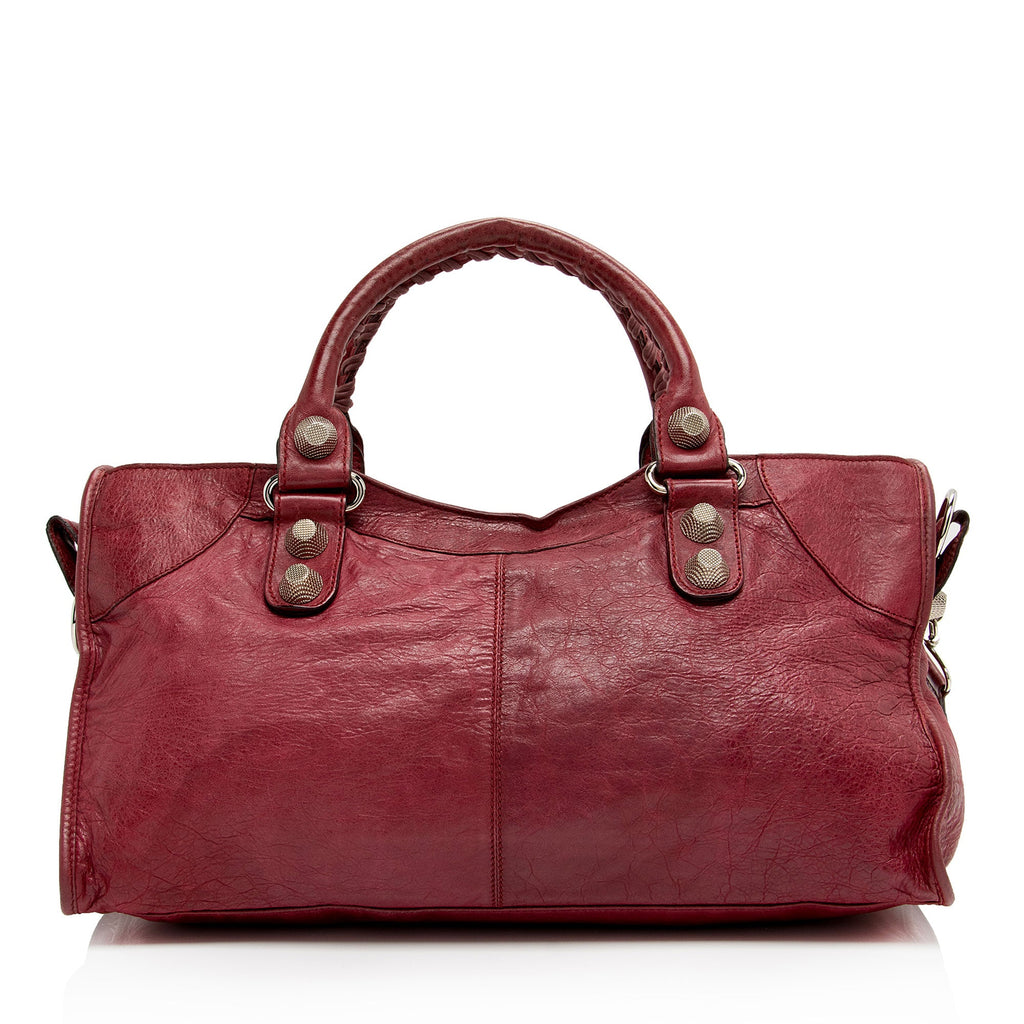 Balenciaga Chevre Giant Part Time Satchel (SHF-OBcOK2)