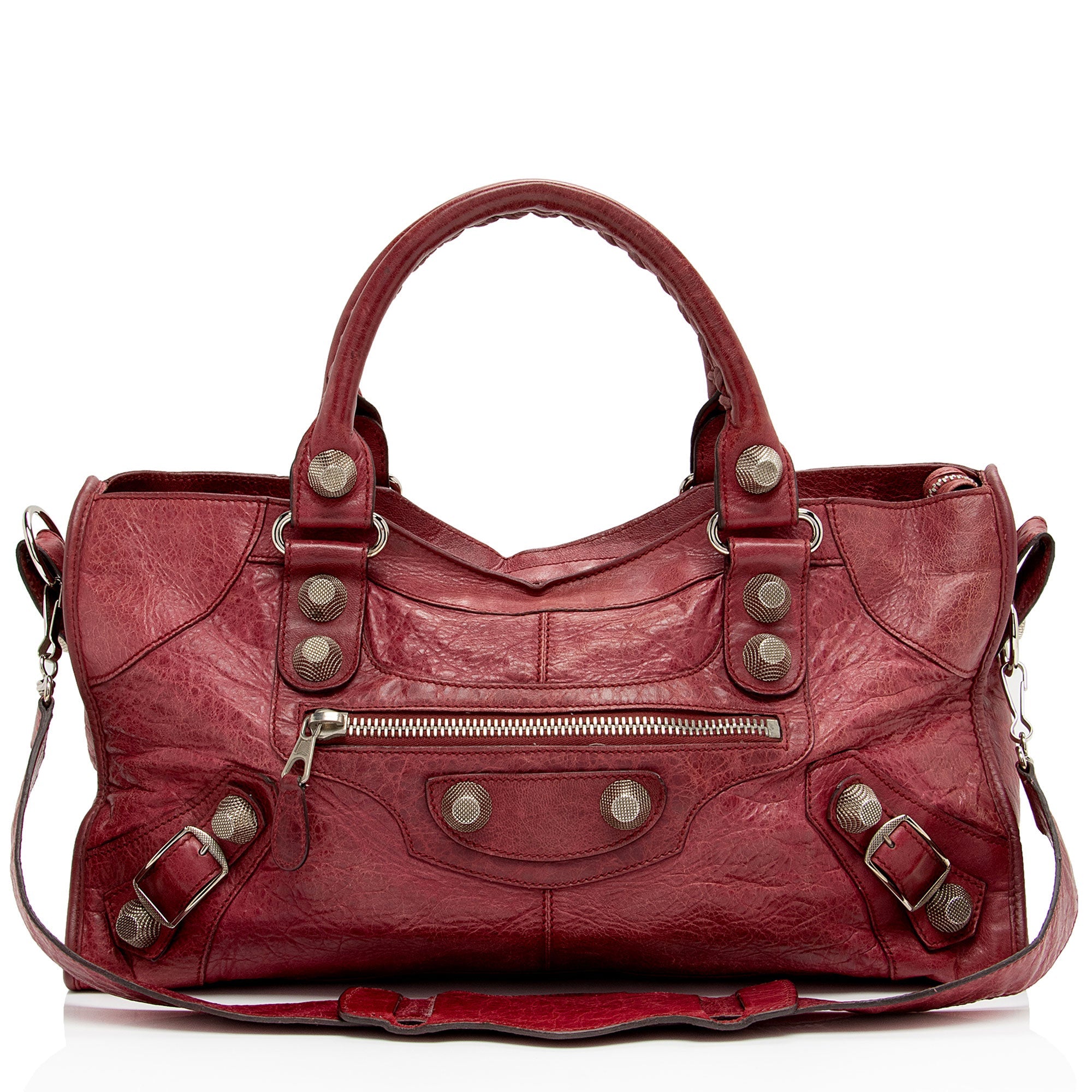 Balenciaga Chevre Giant Part Time Satchel (SHF-OBcOK2)