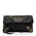 Balenciaga Chevre Metallic Edge Envelope Clutch (SHF-18041)