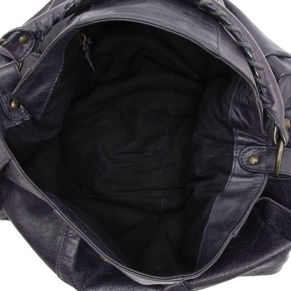 Balenciaga Chevre Shrug Hobo (SHF-Gv56LB)