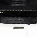 Balenciaga Croc Embossed Calfskin Logo Cloud XS Framed Clutch