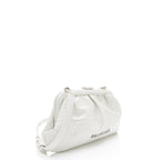 Balenciaga Croc Embossed Calfskin Logo Cloud XS Framed Clutch