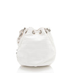Balenciaga Croc Embossed Crystal Le Cagole XS Bucket Bag (SHF-ACwqpb)