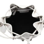 Balenciaga Croc Embossed Crystal Le Cagole XS Bucket Bag (SHF-ACwqpb)