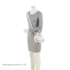 Balenciaga Croc Embossed Crystal Le Cagole XS Bucket Bag (SHF-ACwqpb)