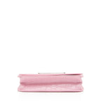 Balenciaga Croc Embossed Gossip Wallet on Chain