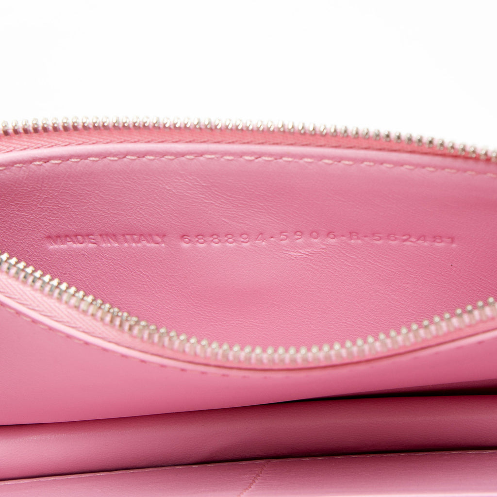 Balenciaga Croc Embossed Gossip Wallet on Chain