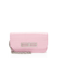 Balenciaga Croc Embossed Gossip Wallet on Chain