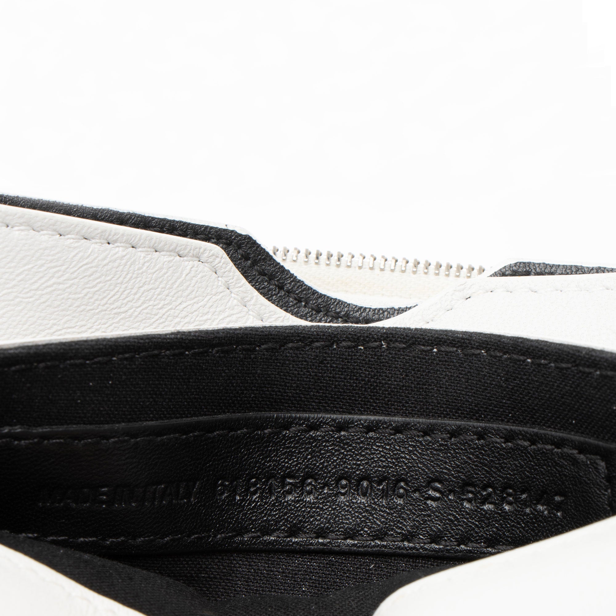 Balenciaga Croc Embossed Leather Small B Bag