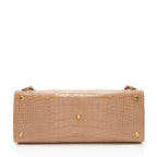 Balenciaga Croc Embossed Neo Classic City Medium Satchel