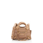 Balenciaga Croc Embossed Neo Classic City Super Nano Crossbody